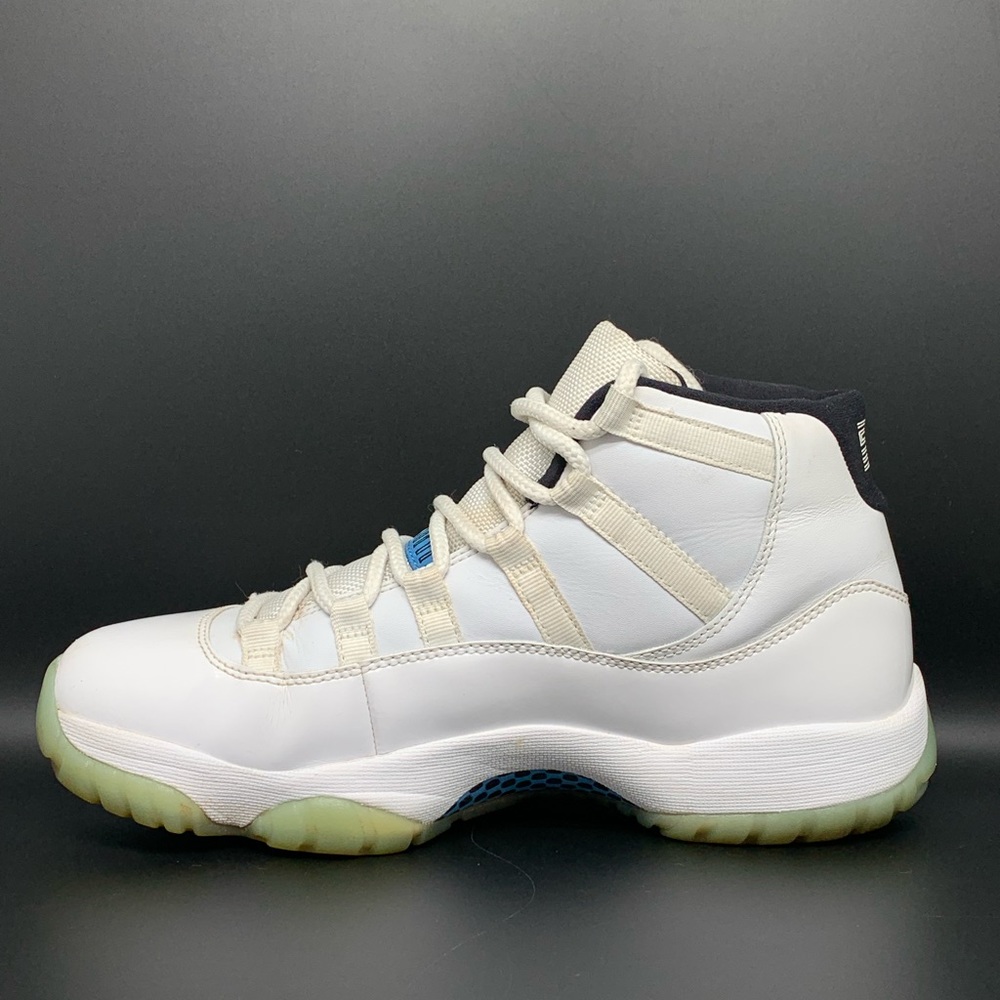 Jordan 11 Retro Legend Blue Shoes Men’s Sz 8 / Women’s Sz 9.5 - Picture 6 of 10